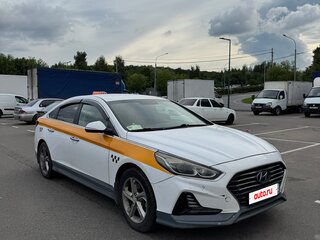 2018 Hyundai Sonata VII (LF) Рестайлинг, белый, 1150000 рублей, вид 2