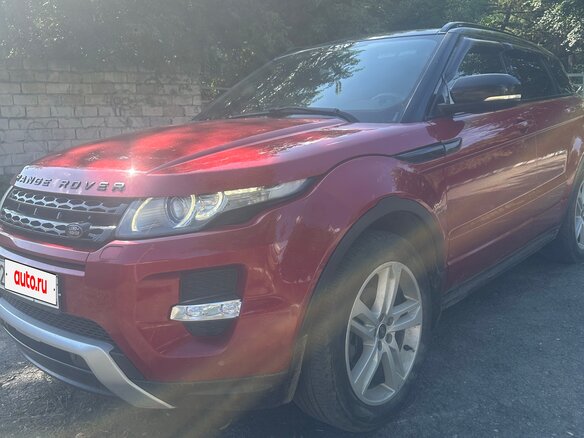 2013 Land Rover Range Rover Evoque 6-speed I, красный, 1850000 рублей
