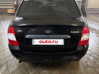 2010 Lada (ВАЗ) Kalina I, чёрный, 330000 рублей, вид 4