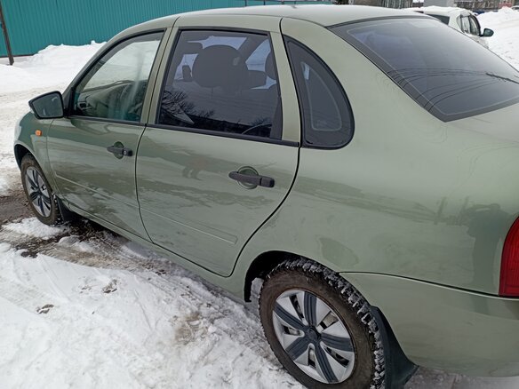 2008 Lada (ВАЗ) Kalina I, зелёный, 340000 рублей - вид 14