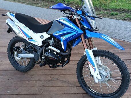 2021 Motoland XR250 Enduro, синий, 148000 рублей, вид 1