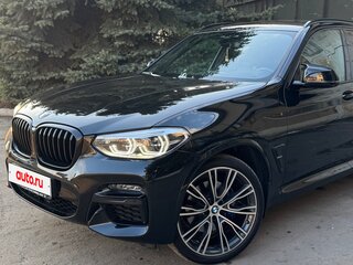 2020 BMW X3 M40d III (G01), чёрный, 6100000 рублей, вид 2