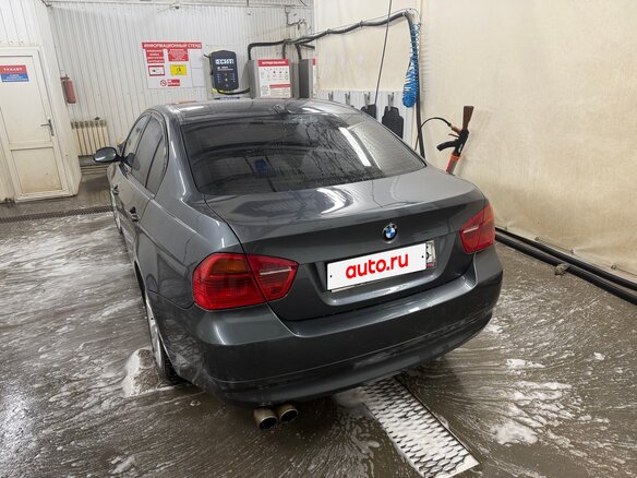 2007 BMW 3 серии 320i V (E90/E91/E92/E93), серый, 750000 рублей - вид 3