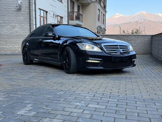 2011 Mercedes-Benz S-Класс 500 Long V (W221) Рестайлинг, чёрный, 2999777 рублей, вид 1
