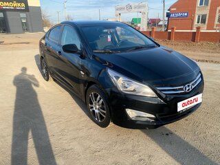 2016 Hyundai Solaris I Рестайлинг, чёрный, 1000000 рублей, вид 1