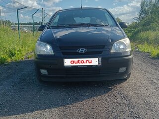 2003 Hyundai Getz I, чёрный, 195000 рублей, вид 3