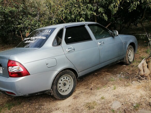 2007 Lada (ВАЗ) Priora I, серебристый, 270000 рублей - вид 1