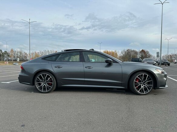 2020 Audi S7 II (4K), серый, 6500000 рублей - вид 6