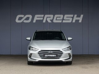 2017 Hyundai Elantra VI (AD), серебристый, 1265000 рублей, вид 3