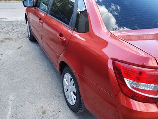 2019 Lada (ВАЗ) Granta I Рестайлинг, красный, 550000 рублей, вид 3