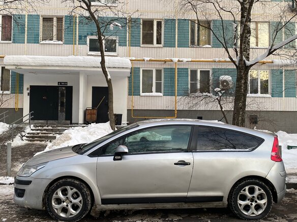 2008 Citroen C4 I Рестайлинг, серебристый, 360000 рублей - вид 4