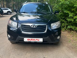 2010 Hyundai Santa Fe II Рестайлинг, чёрный, 985000 рублей, вид 1