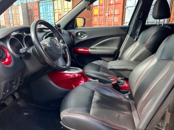 2017 Nissan Juke I Рестайлинг, чёрный, 1450000 рублей - вид 8