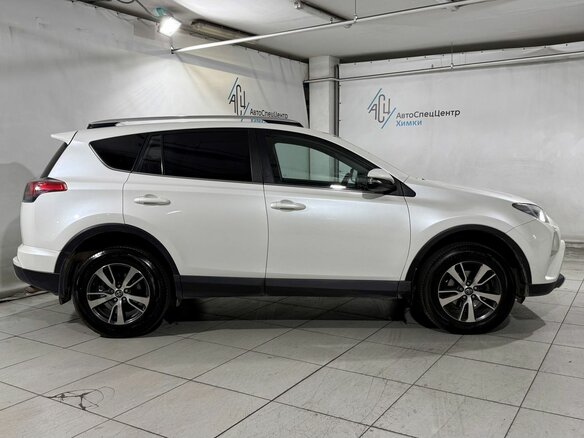 2017 Toyota RAV4 IV (XA40) Рестайлинг, белый - вид 16