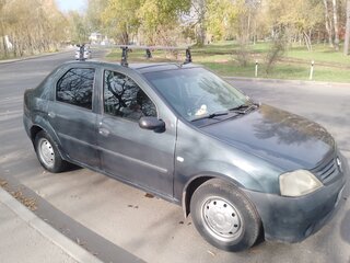 2007 Renault Logan I, серый, 260000 рублей, вид 4