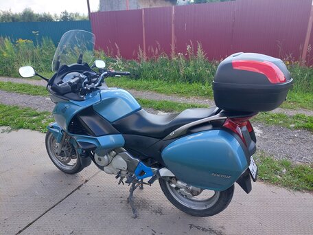 2006 Honda NT700V Deauville, голубой, 530000 рублей, вид 2