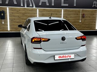 2021 Volkswagen Polo VI, белый, 1250000 рублей, вид 4