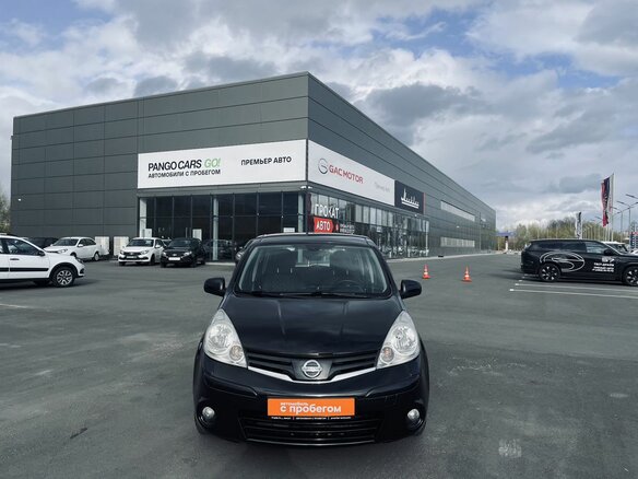 2010 Nissan Note I Рестайлинг, чёрный - вид 1