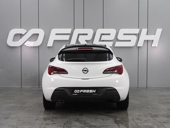 2012 Opel Astra GTC J Рестайлинг, белый - вид 3