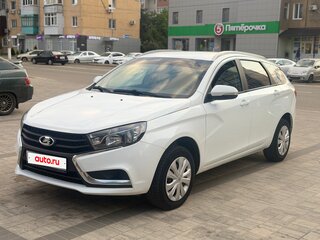 2021 Lada (ВАЗ) Vesta SW I, белый, 1000000 рублей, вид 1