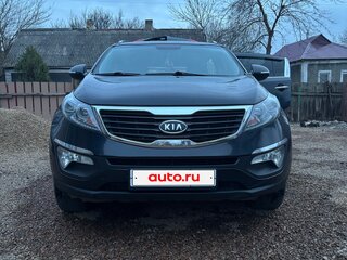 2012 Kia Sportage III, чёрный, 1350000 рублей, вид 1