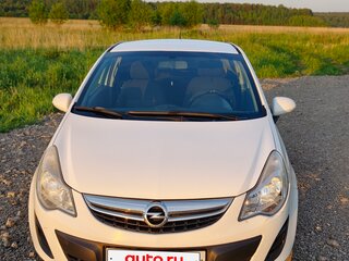 2012 Opel Corsa D Рестайлинг II, белый, 520000 рублей, вид 1