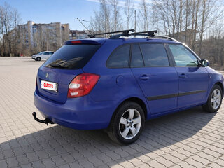 2008 Skoda Fabia II, синий, 290000 рублей, вид 5