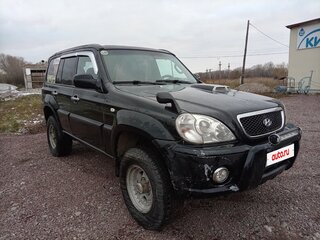 2003 Hyundai Terracan I, чёрный, 650000 рублей, вид 3