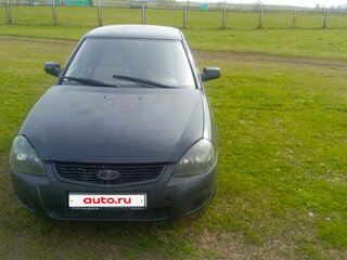 2008 Lada (ВАЗ) Priora I, чёрный, 130000 рублей, вид 1
