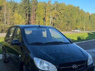 2010 Hyundai Getz I Рестайлинг, чёрный, 445000 рублей, вид 3