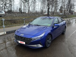 2021 Hyundai Elantra VII (CN7), синий, 1750000 рублей, вид 1