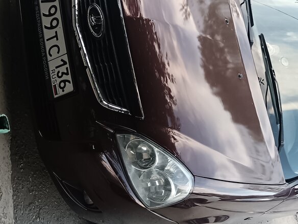 2009 Lada (ВАЗ) Priora I, пурпурный, 385000 рублей - вид 1