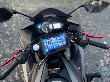 2015 Yamaha YZF-R3, серый, 450000 рублей, вид 5