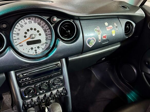 2003 Mini Hatch Cooper I (R50), голубой, 800000 рублей - вид 12