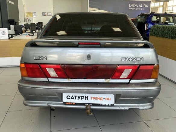 2006 Lada (ВАЗ) 2115, серый, 80000 рублей - вид 4