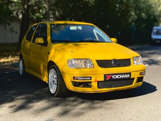 2001 Volkswagen Polo GTI III Рестайлинг, жёлтый, 700000 рублей, вид 2
