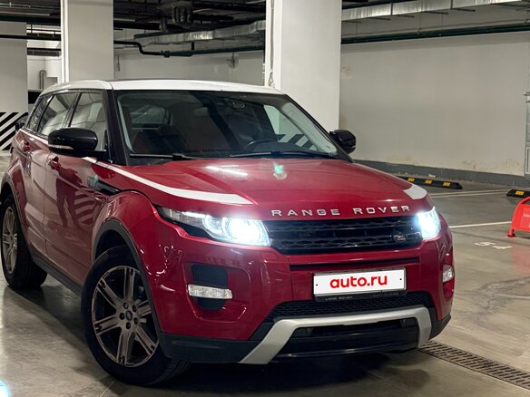 2013 Land Rover Range Rover Evoque 6-speed I, красный - вид 6