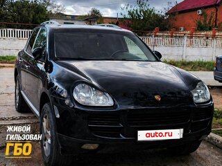 2006 Porsche Cayenne S I (955), чёрный, 1190000 рублей, вид 1