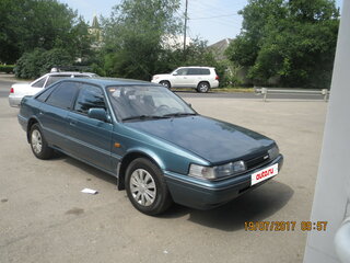 1991 Mazda 626 III (GD), синий, 110000 рублей, вид 3