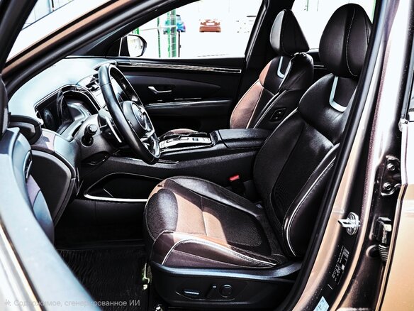 2021 Hyundai Tucson IV, серый, 3200000 рублей - вид 7