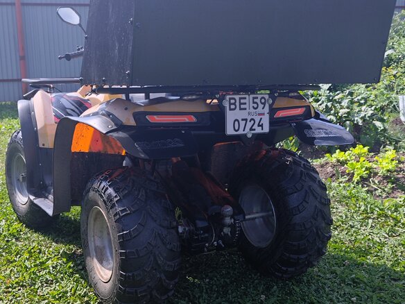2021 Irbis ATV 150U, золотистый, 250000 рублей - вид 2