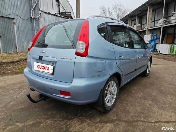 2007 Chevrolet Rezzo, голубой, 480000 рублей - вид 9