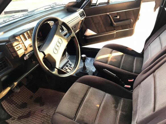 1984 Audi 80 III (B2), серый, 600000 рублей - вид 12