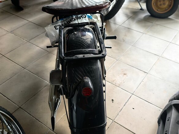 1951 BMW R 35, чёрный, 650000 рублей - вид 5
