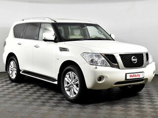 2010 Nissan Patrol VI (Y62), белый, 1490000 рублей, вид 3