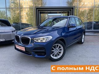 2019 BMW X3 20i xDrive III (G01), синий, 3875000 рублей, вид 1