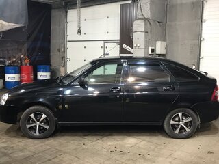 2013 Lada (ВАЗ) Priora I, чёрный, 670000 рублей, вид 5