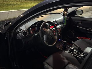 2007 Mazda 3 I (BK) Рестайлинг, чёрный, 480000 рублей, вид 5