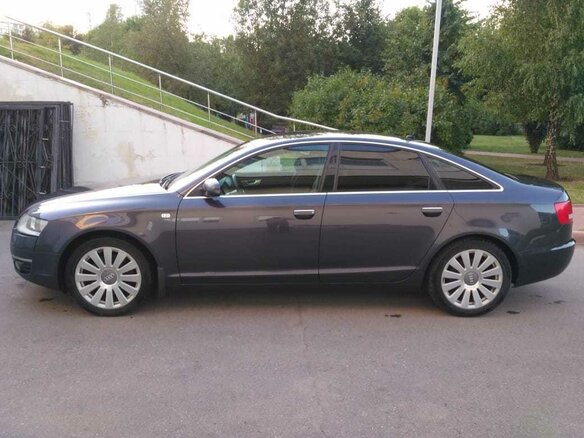 2004 Audi A6 III (C6), серый - вид 2