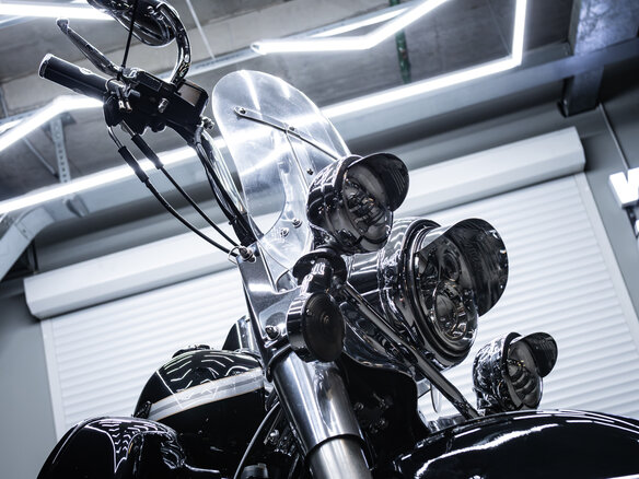 2003 Harley-Davidson Road King, чёрный, 1400000 рублей - вид 18